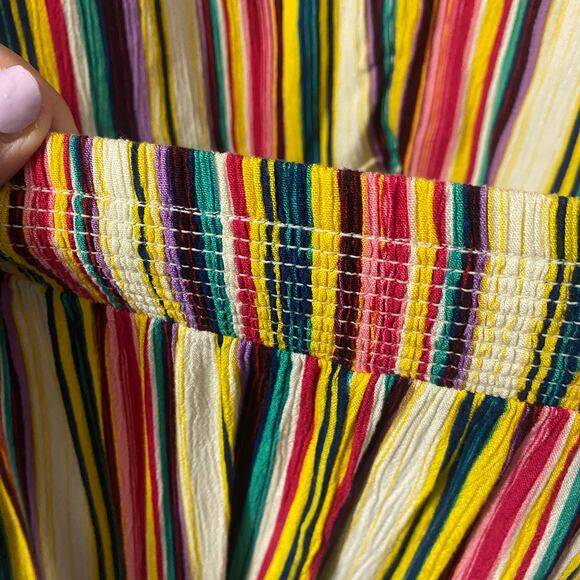 Jessica Simpson Two Piece Set Archer Skort and Halter Top in Torrid Stripe Sz L - Picture 10 of 14